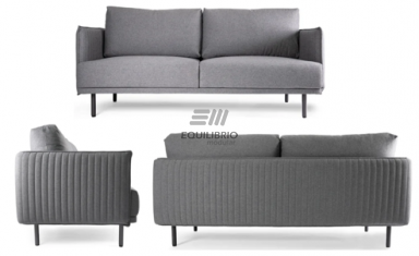 FABRIZIA 2 PLAZAS :: Muebles de Oficina: Equilibrio Modular